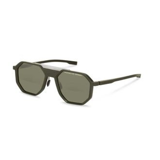 Porsche Design Sunglasses, male, Green, 55 MM, Authentic Glasses with Top-Notch Service