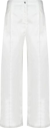 Iro Remy Wijde Pijpen Broek - Dames - Loose Fit Jeans - Wit - XS - Jeans