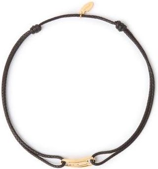 Off-white Mens Black Paperclip Cord Necklace at Nordstrom