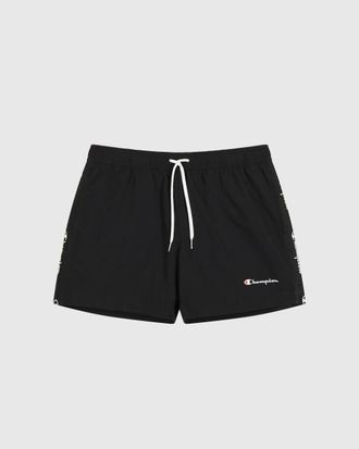 Champion Badeshorts CHAMPION, Herren, Gr. XXL (54), N-Gr, nbk, sed, Obermaterial: 100% Polyamid, Badehosen Badeshorts, sportlicher Stil, leichtes Polyamid-Ober