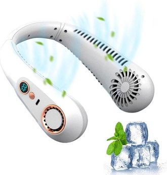 OEM Refrigerador De Cuello Para Exteriores, Refrigerador Port&aacute;til Sin Aspas, Bater&iacute;a De 3000 Mah Para Viajes