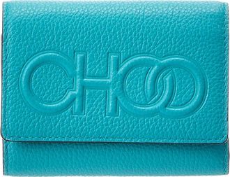 Jimmy Choo London Loni Leather Card Case