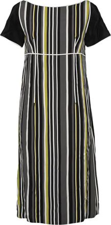 Prada Abito a righe - Nero