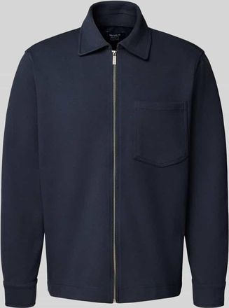 Mc Neal Regular Fit Hemdjacke mit Brusttasche in Marine, Größe XXL