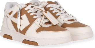 Off-white Off White Mens Brown/White Sneaker