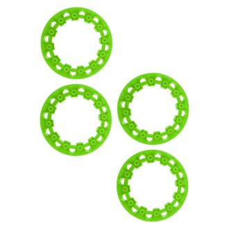 OEM Protectores De Llanta De Pl&aacute;stico Para 4 Ruedas De Atv Verdes De 7 Pulgadas