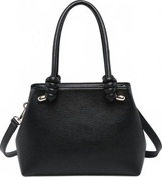 Jen & Co. Womens Blair Classic Satchel Bag In Black