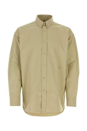 Burberry Beige Button Down Shirt