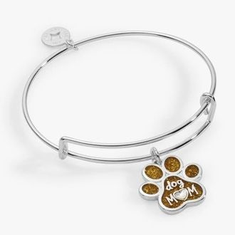 Alex and Ani Dog Mom Charm Bangle in Silver at Nordstrom