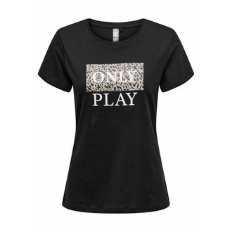 Only Play T-shirt met luipaardprint Anya