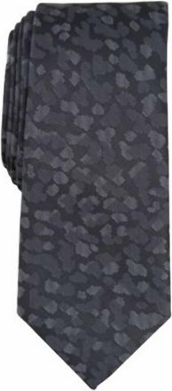 Alfani Mens Arleve Abstract Print Tie In Black