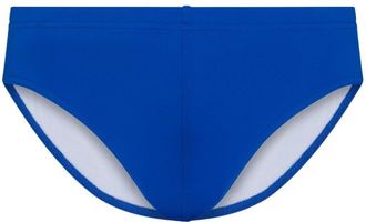 Dsquared2 logo-print trunks - men - Polyamide/Elastane - 42 - Blue