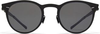Mykita Riley Polarized 002 Mens Sunglasses Black Size 48