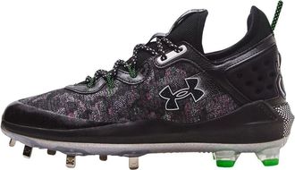 Under Armour Harper 8 Low ST Black Pink Green 3026588-001