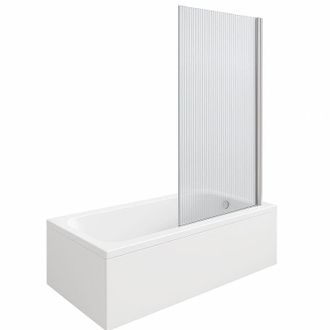 Duravit Ba&ntilde;era Derecha Duravit D-code 1800x800mm + Mampara De Ba&ntilde;era Recta Aurys Raywall Cromo