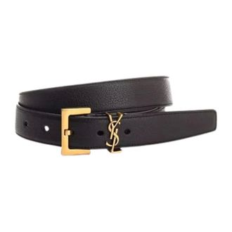 Saint Laurent Hombre, Accesorios, Negro, Talla: 90 CM