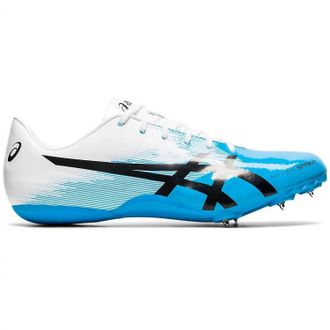 Asics Mens Hypersprint 7 Shoes In Digital Aqua/black