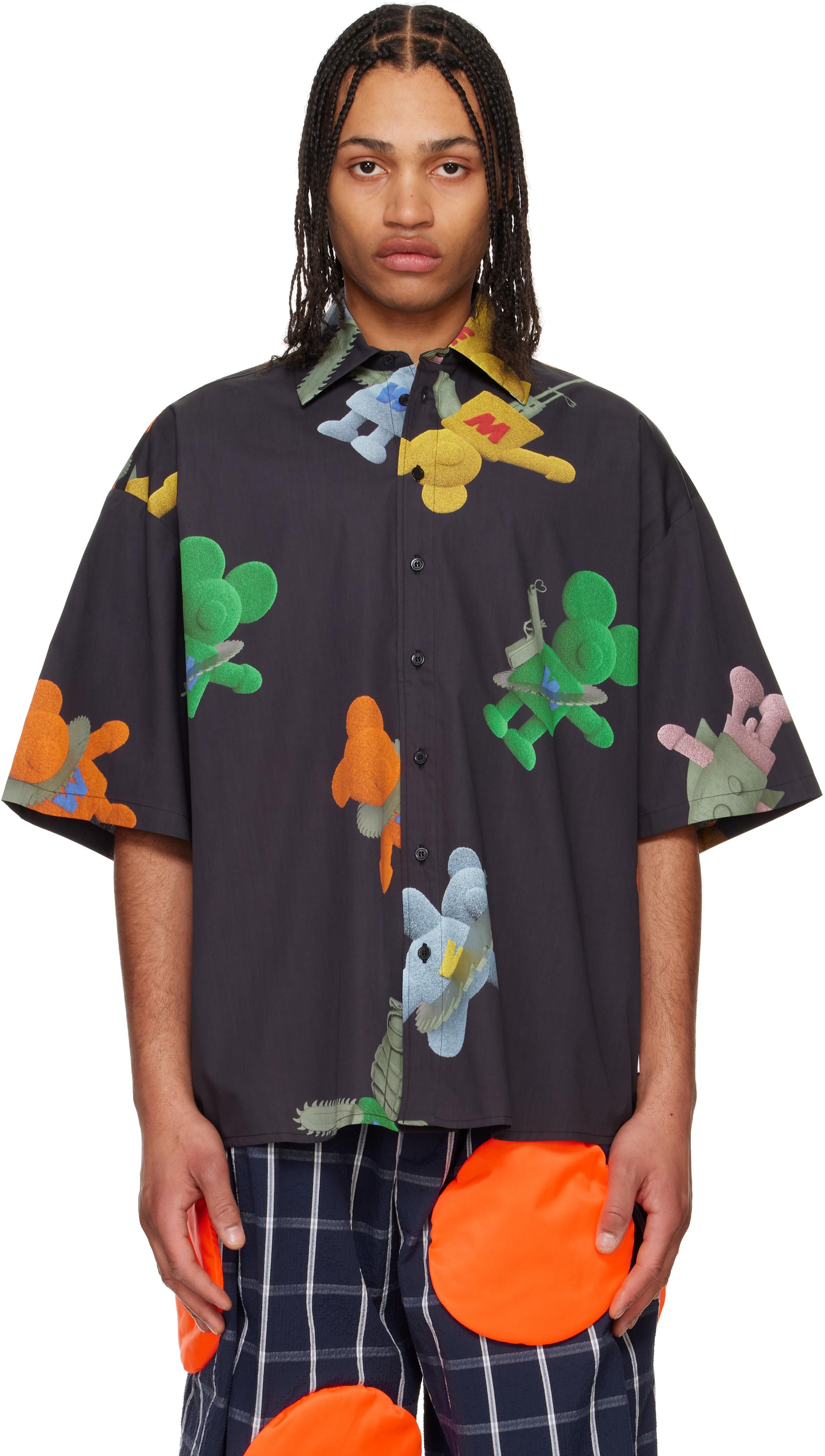 【関税込み】Walter Van Beirendonck ブラック Smile Tシャツ 59ed1aad6db2eca1becdbfd856bf29