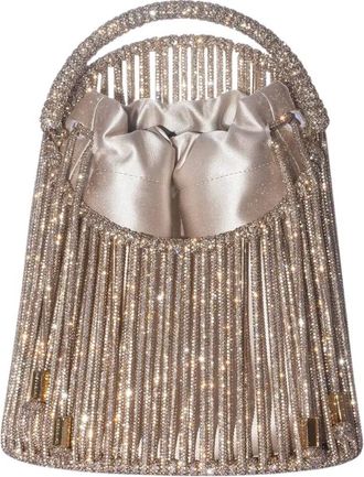 Hibourama Bags Tassen, Dames, Geel, ONE Size, Satijn, Elettra Bucket