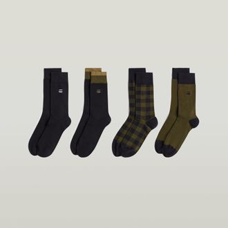 G-Star Multi Sokken Set Met 4 Paar - Meerkleurig - Heren