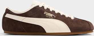 Puma Mens Tackle chocolate and cream sneakers Men