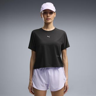 Puma T-shirt da running Brightstride CLOUDSPUN da donna, Abbigliamento, Nero, 3XL