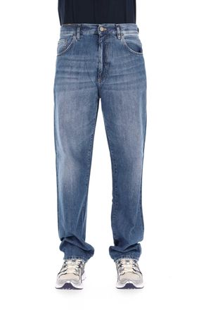 Pantaloni Torino Loose Fit Pure Cotton Denim Jeans