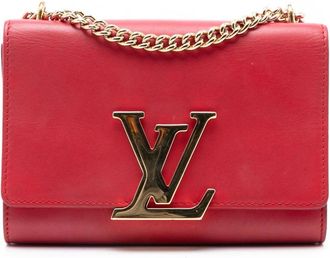 Louis Vuitton Pre-owned Cross Body Bags, female, Red, Size: ONE SIZE Pre-owned Chain Leather Wallet
