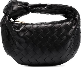 Bottega Veneta Black Jodie mini leather handbag