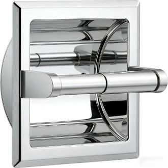 OEM Soporte Para Papel Higi&eacute;nico Integrado, Soporte De Acero Inoxidable Duradero, Dise&ntilde;o De Montaje En Pared, Ahorra Espacio En El Ba&ntilde;o, Con Soporte De Mo