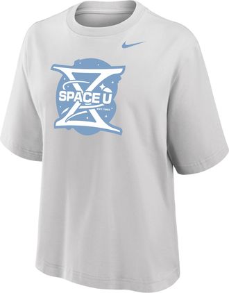 Nike UCF Space Game Nike Womens College T-Shirt in Grey | W11668P460UCFL-DGH