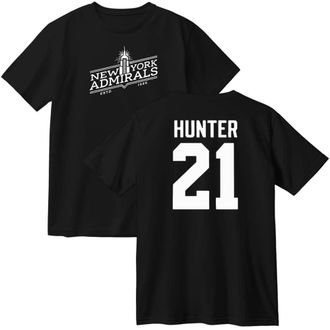 Generic Heated Rivalry Hunter 21 Merch Cotton T-Shirt Unisex Crewneck Casual Short Sleeve Tee (L,Black)
