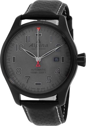 Alpina Startimer Automatic Grey Dial Mens Watch AL-525GG4FBS26-SR