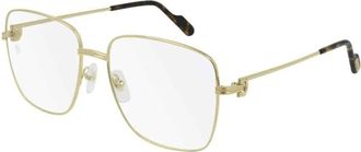 Cartier Core Range Optisch Montuur - unisex - Brillen - Geel - 56 MM - Accessoires