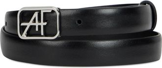 Alberta Ferretti Leren Riem - Dames - Riemen - Zwart - XS - Leer - Accessoires