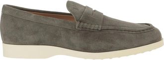 Tod's Light 98L Loafer - Heren - Loafers - Beige - 45 EU - Su&egrave;de - Schoenen