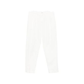 Canali Pleated Straight-leg Trousers