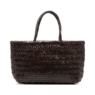 Dragon Diffusion Tote Bags, female, Brown, Size: ONE SIZE Mini Flat Gora