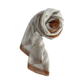 Borbonese Accessoires, Dames, Veelkleurig, ONE Size, Silk Scarf