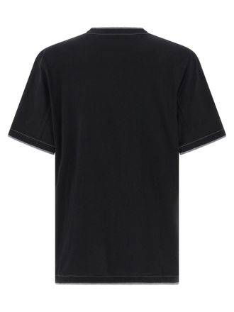 Brunello Cucinelli Mens Black Cotton T-Shirt