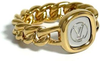 Louis Vuitton Metal Band Ring (Pre-Owned)