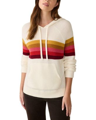Faherty Throwback Cashmere-Blend Hoodie