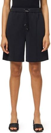 Scotch & Soda Pintuck Drawcord Scuba Shorts in Black Night at Nordstrom Rack, Size X-Large
