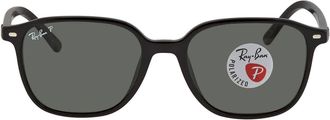 Ray-Ban Ray Ban Leonard Polarized Green Sport Unisex Sunglasses RB2193 901/58 53