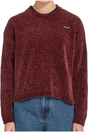 Volcom Bubble Tease Sweater Pullover f&uuml;r Damen | rot