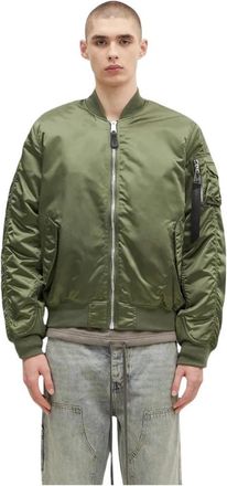 Alpha Industries Ma-1 UV Bomberjack - Heren - Bomber jackets - Groen - L - Leer - Jassen