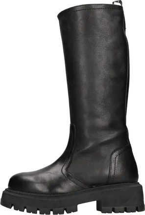 Dirk Bikkembergs Schoenen, Dames, Zwart, 38 EU, Leer, Vintagenero Leren Laarzen