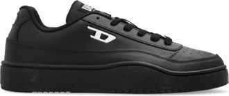 Diesel S-Tracker-D Lage Sneakers - Heren - Sneakers - Zwart - 41 EU - Leer - Schoenen