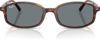 Ray-Ban Sunglasses Rb2232 954/62 Striated Brown/Blue Unisex