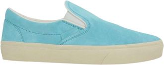 Tom Ford Blue Slip-On Sneakers